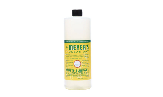 Mrs. Meyers Multi Surface Concentrated Cleaner, Honeysuckle Scent 32oz.