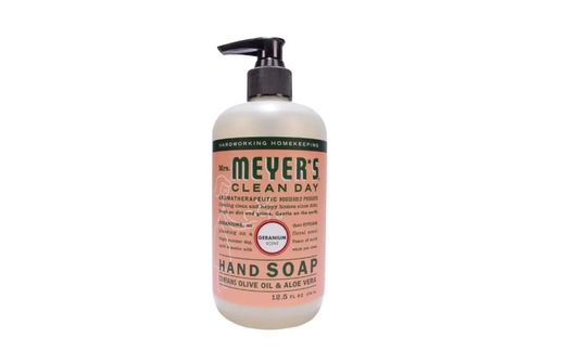 Mrs. Meyers Geranium Scent Liquid Hand Soap, 12.5-oz.