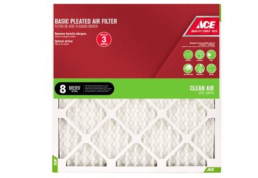 Ace 20 in. W X 25 in. H X 1 in. D  Air Filter 1 pk