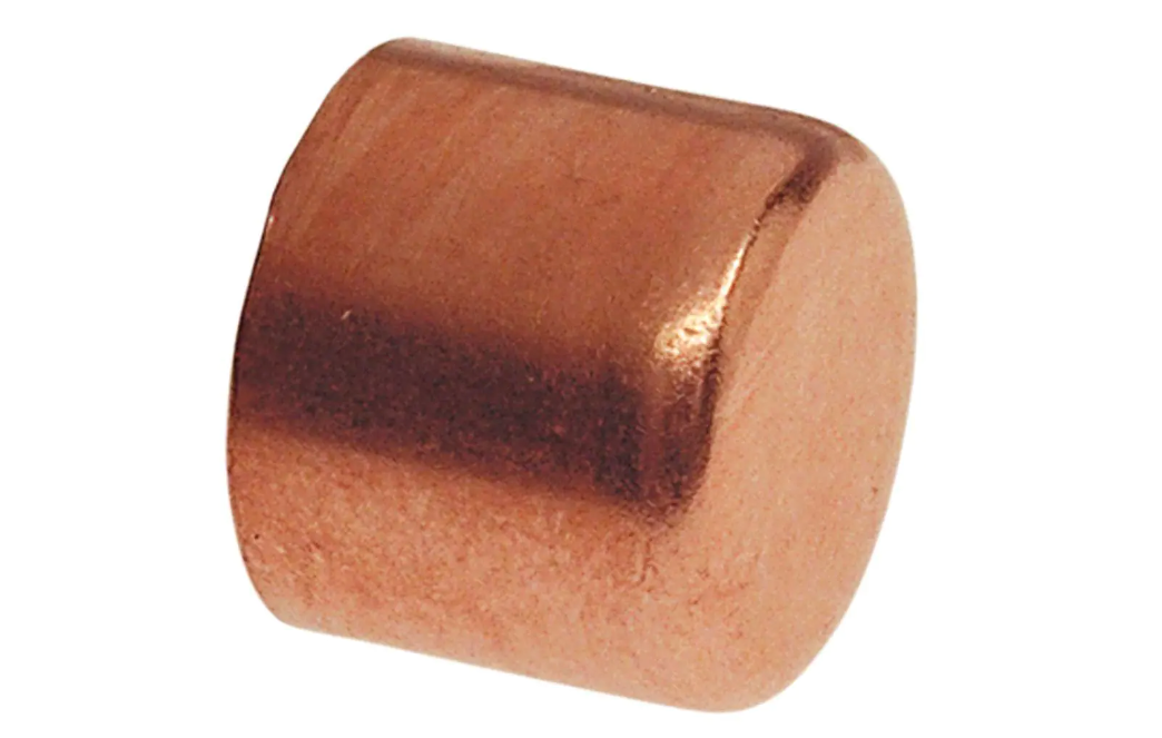 3/4 in. Copper Pressure Tube Cap Fitting