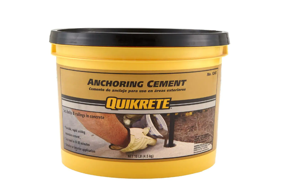 Quirkrete Anchoring Cement, 10-Lb.