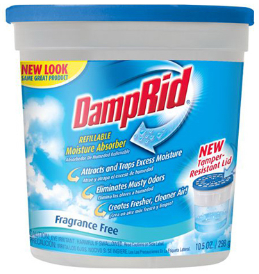 DampRid 10-1/2-oz. Refillable Moisture Absorber