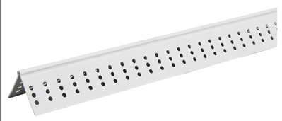 Corner Bead, White Vinyl, 1.25-In. x 10-Ft.