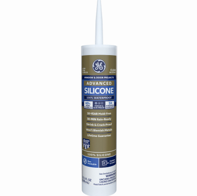 10.1-oz. Advanced Silicone Sealant ( Clear )