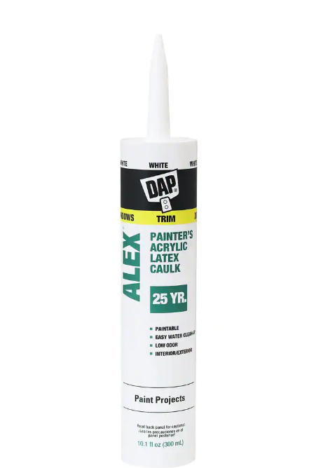 Dap 10.1-oz. Alex Acrylic Latex Caulk (White)