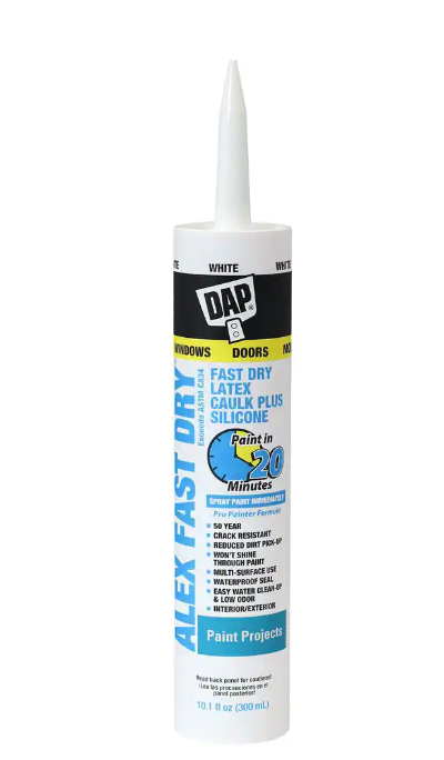 10.1-oz. Alex Fast Dry Caulk (White)