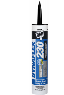 Dap 10.1-oz. Dynaflex Latex Sealant (Black)