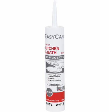 Easy Care 10.1-oz. Kitchen & Bath Caulk White