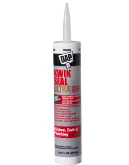 DAP 10.1-oz. Silicone Kitchen & Bath Sealant (Clear)