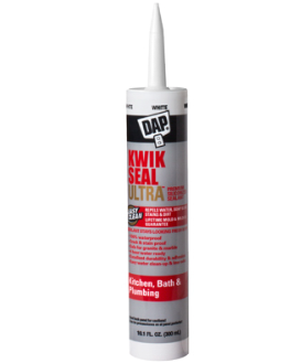 10.1-oz. Silicone Kitchen & Bath Sealant (White)