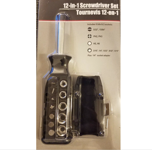 12 in 1 Screwdriver Set