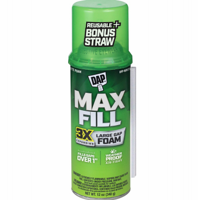 12-oz. Max Fill Triple Expansion Foam Sealant