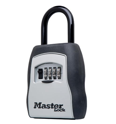 Master Lock Key Storage Shackle Lock, Resettable