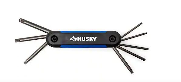 Torx Folding Key Set (8-Piece) HUSKY