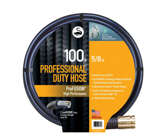 Professional Duty ProFUSION Hose, 5/8 in. x 100 ft.