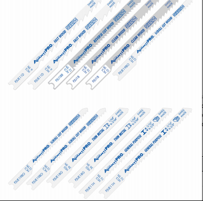 AvantiPRO U-Shank Jig Saw Blade Set for Wood & Metal (12-pieces)