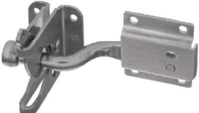 Black MaxLatch Self-adjusting for Gate Sag