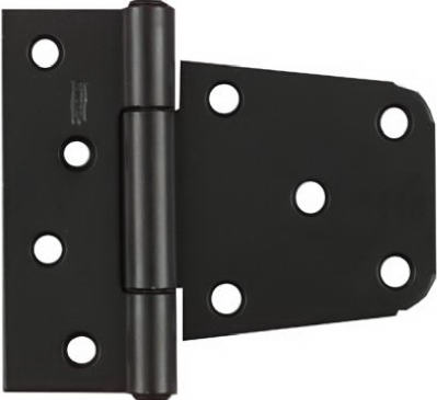 Black Satin Gate Hinge 3.5-In.