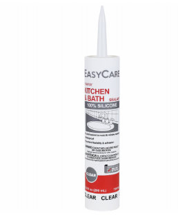 9.8-oz. Kitchen & Bath Silicone Sealant Clear