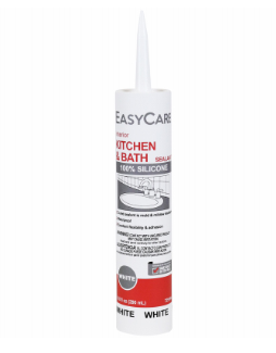 9.8-oz. Kitchen & Bath Silicone Sealant White