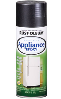 Appliance Spray Enamel, Black, 12-oz.