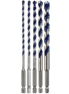 Bosh Blue Granite Drill bit set (5-Pcs)