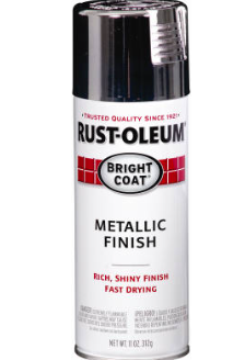 Bright Coat Chrome, Metallic Spray Paint, 11-oz.