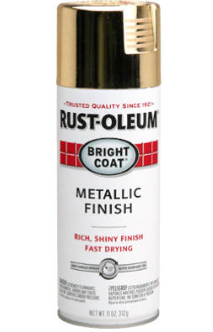 Bright Coat Gold, Metallic  Spray Paint 11 oz.