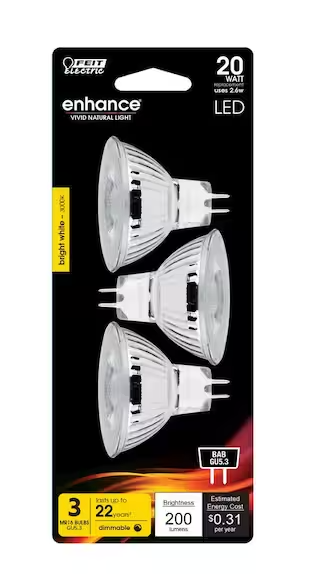 BULB LED MR16 3K 200L 12V DIM - BPBAB/930CA/3 /BAB GU5.3