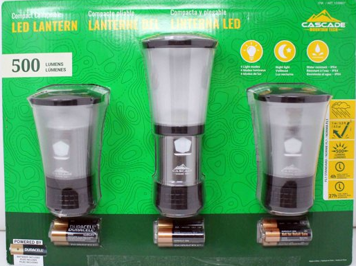 Cascade Mount Tech LED Lantern