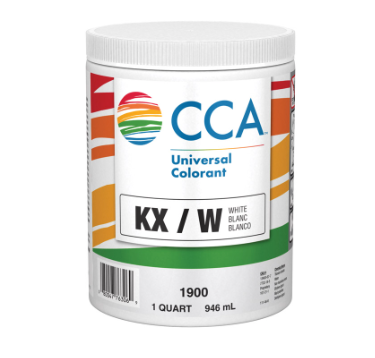 CCA 1Qrt Uni Clr KX/W White