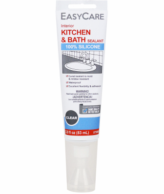 2.8-oz. Kitchen & Bath Silicone Sealant ( Clear )