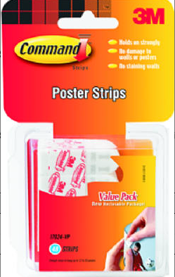 Command  Poster Strip Pack 60-Pack