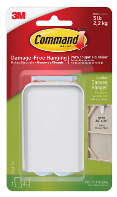 Command Jumbo Canvas Picture Hanger