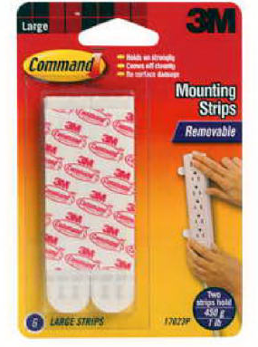 Command Large Refill Strips 6-Count