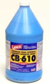 Concrete Bonding Agent CB-610 Blue 1gallon