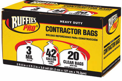 Contractor Bags 20 PK 42 GL