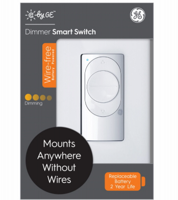 Cync Smart Wireless Dimmer Switch, White