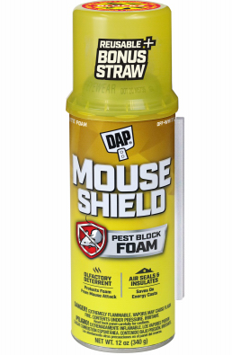 Dap Mouse Shield Pest Blocking Foam Sealant, 12-oz