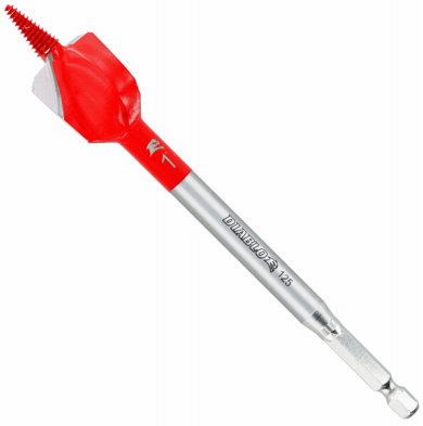 Diablo 1 in. x 6 in. Demo Demon Spade Bit for Nail-Embedded Wood