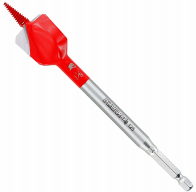 Diablo 1-1/8 in. x 6 in. Demo Demon Spade Bit for Nail-Embedded Wood