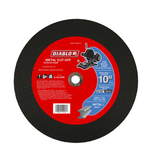 Diablo 10 in. Metal Cut Off Disc