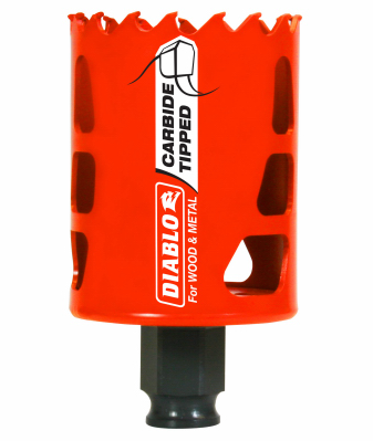 Diablo 2 in. (51mm) Carbide-Tipped Wood & Metal Holesaw