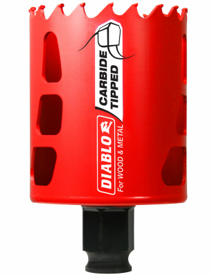 Diablo 2-1/4 in. (57mm) Carbide-Tipped Wood & Metal Holesaw