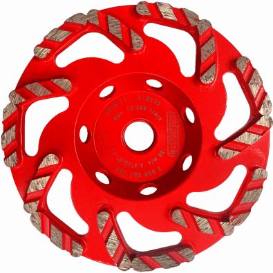 Diablo 4-1/2 in. Diamond Rim  Cup Wheel for Masonry