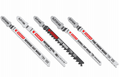 Diablo 5pc High Carbon Steel/High Speed Steel T-Shank Jig Saw Blade Set for Wood & Metal (5-Piece)