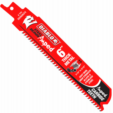 Diablo 6 in. Steel Demon Amped™ Carbide Blades for Thick Metal Cutting