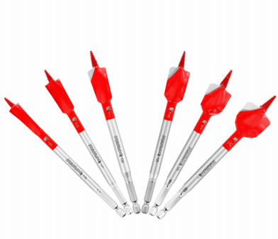 Diablo Demo Demon Spade Bit Set for Nail-Embedded Wood (6-Pieces)