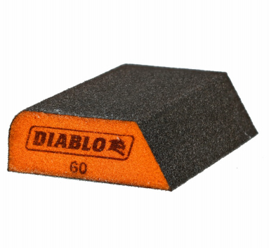 Diablo Dual Edge Sanding Sponge Finish  Grit 60