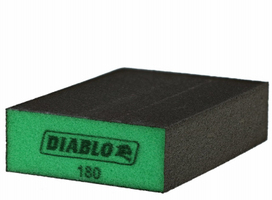 Diablo Flat Sanding Sponge  180 Grit Finish (1 piece)